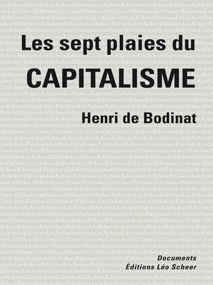 cover image of Les sept plaies du capitalisme